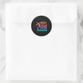 Funny Cousin Crew 2025 Summer Group Making Memorie Ronde Sticker (Tas)