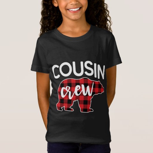 Funny Cousin Crew Red Pset Beer Matching Christma T-shirt (Voorkant)