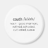 Funny Couth Humor Definition Magneet (Voorkant)