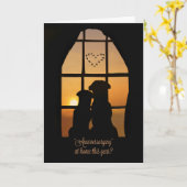 Funny Covid19 Jubileum Shelter bij Home Corona Kaart (Gele Bloem)