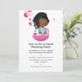 Funny Covid-19 Corona-virus, meisje-verjaardag Kaart (Staand voorkant)