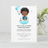 Funny Covid-19 Corona Virus themed Boy Birthday Kaart (Staand voorkant)