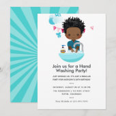 Funny Covid-19 Corona Virus themed Boy Birthday Kaart (Voorkant / Achterkant)