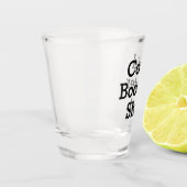Funny Covid Booster Shot Shot Glas (Links)