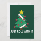 Funny Covid-kerstboompun Feestdagenkaart (Voorkant)