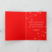 Funny Covid Santa Mask Kerstmis Feestdagen Kaart (Binnen)