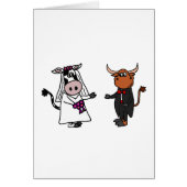 Funny Cow and Bull Wedding (Voorkant)