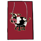 Funny Cow Gift Bag Medium Cadeauzakje (Voorkant)