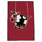 Funny Cow Gift Bag Medium Cadeauzakje (Achterkant)