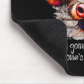 Funny Cow I Think I'm Gonna Get On Someone's Nerve Muismat (Hoek)