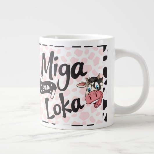 Funny Cow “Miga Sua Loka Grote Koffiekop (Rechts)
