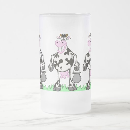 FUNNY COW "MOK" MATGLAS BIERPUL (Center)