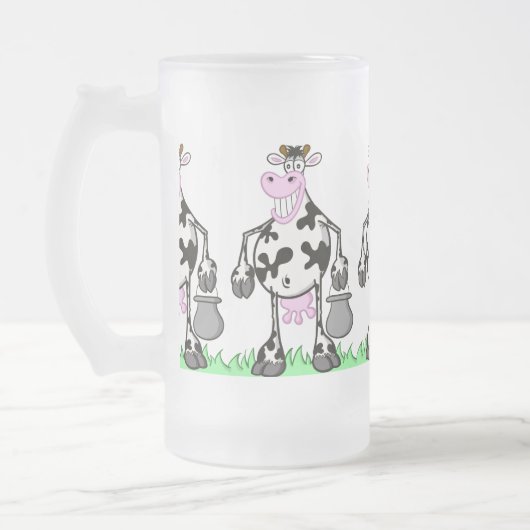 FUNNY COW "MOK" MATGLAS BIERPUL (Links)