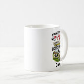 Funny Cow Mug – Thinking About Holstein Cows Koffiemok (Voorkant rechts)