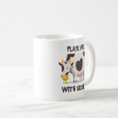 Funny Cow Pun Coffee Mok (Voorkant rechts)