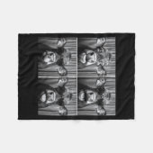 Funny Cow Sungles  Fleece Deken (Voorkant (Horizontaal))