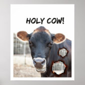 funny cow wall art poster (Voorkant)