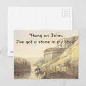 Funny Cowboy Birthday Card Humorous Western USA Briefkaart (Voorkant / Achterkant)