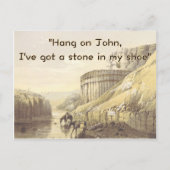 Funny Cowboy Birthday Card Humorous Western USA Briefkaart (Voorkant)