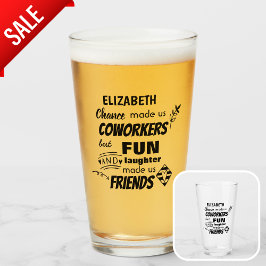 Funny COWORKER die overlijdt, Vaarwel vriend afsch Glas