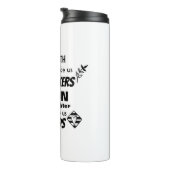 Funny COWORKER die overlijdt, Vaarwel vriend afsch Thermosbeker (Geroteerd rechts)