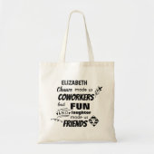 Funny COWORKER die overlijdt, Vaarwel vriend afsch Tote Bag (Voorkant)