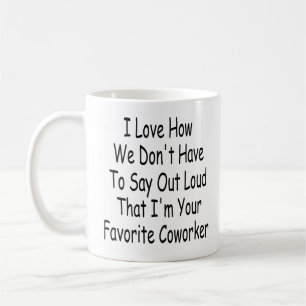Funny Coworker Gift, ik ben je favoriete collega Koffiemok