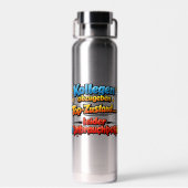 Funny Coworker Quote – Office Humor Bottle Waterfles (Achterkant)