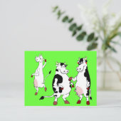 Funny Cows cartoon Briefkaart (Staand voorkant)