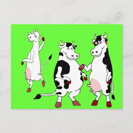 Funny Cows cartoon Briefkaart (Voorkant)