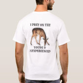 Funny  Coyote Deer Quote (op achterzijde) T-shirt (Achterkant)