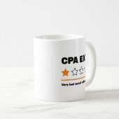 Funny CPA Exam Accountant Mannen Vrouwen Gift CPA  Koffiemok (Voorkant rechts)