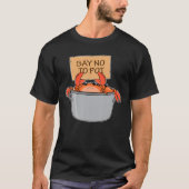 Funny Crab Boil Cooking Seafood Pot Chef T-shirt (Voorkant)