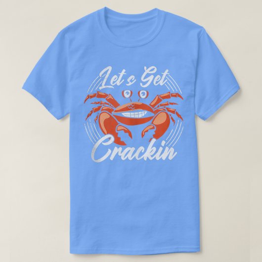 Funny Crab Eater Seafood Lover Crab Boil 1 T-shirt (Design voorkant)