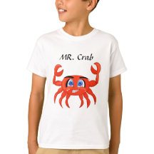 Funny Crab-illustratie