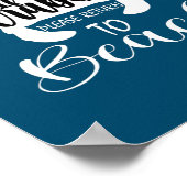 Funny Crab Seafood Lover als Crabby terugkomt Poster (Hoek)