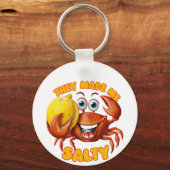 Funny Crab Sleutelhanger (Achterkant)