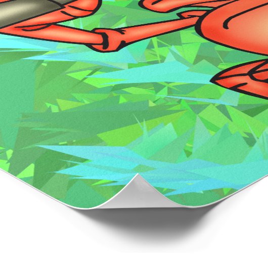 Funny Crab Spy Poster (Hoek)