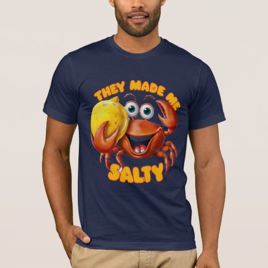 Funny Crab T-shirt (Voorkant)