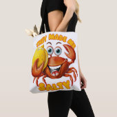 Funny Crab Tote Bag (Dichtbij)