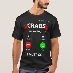 Funny Crabbing Mannen Blue Crab Lover Maryland T-shirt