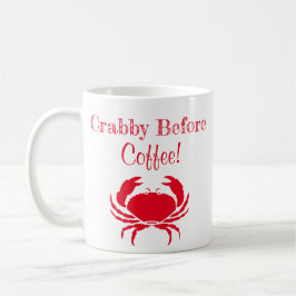 Funny Crabby voor Coffee Red Mok