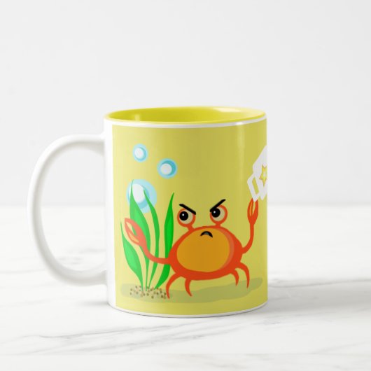 Funny Crabby zonder de Mok van Mijn Tea Lover (Links)