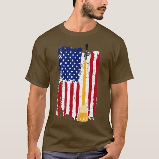 Funny Craft Bierbrouwer Gift Schattigee Brouwerij T-shirt (Voorkant)