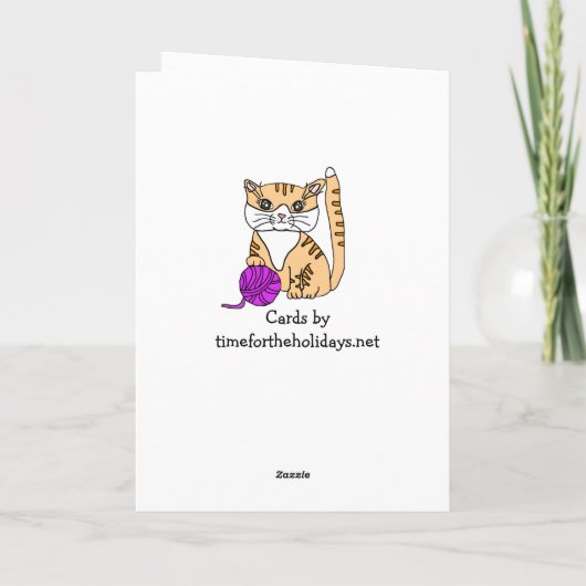 Funny Crafting Kaart Wine, Koffie en Crafting (Achterkant)