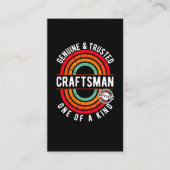 Funny Craftsman Pa Funny Handyman Visitekaartje (Voorkant)