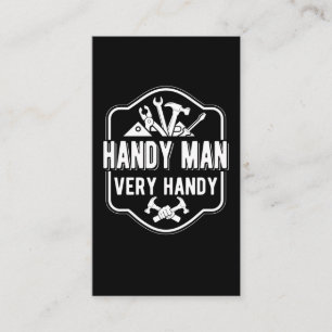 Funny Craftsman Tools Funny Handyman Visitekaartje