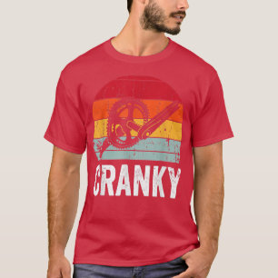 Funny Cranky Bike Bicycle Rider Cycling Lo T-shirt