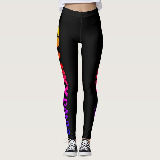 Funny Cranky Pants Leggings (Voorkant)