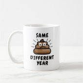 Funny Crap Year kerstcadeau Koffiemok (Links)
